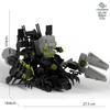 Skibidi Toilet MOC Abstract Building Block Set Monitor Doomsday Watcher Titan TV King Scale Model Compatible With  Block Bricks Toys  Playsets