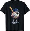 Baseball Drip for Boys Ice Cream Drip Baseball Sport Lover T-Shirt
