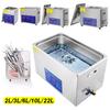 Pulitore ad Ultrasuoni 22L Macchina per Pulizia ad Ultrasuoni Vasca Ultrasonica per Occhiali Gioielli Dentiere Mantenitore Scheda Lente Pulitore Lavatrice ad Ultrasuoni