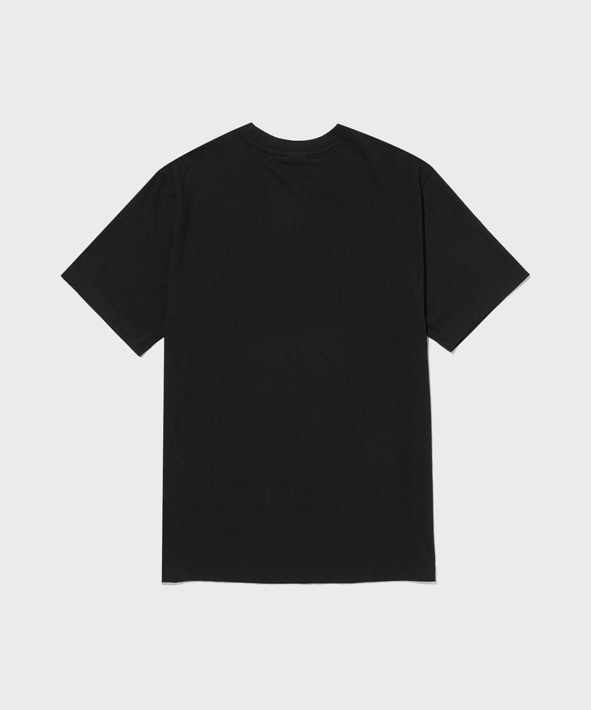 Champion Big Script Logo Cotton Short Sleeve T-Shirt Black