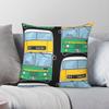 Ggpte Transclyde Leyland Atlantean Square Pillowcase Polyester Linen Velvet Pattern Zip Decor Throw Pillow Case Home Cover