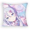Project Sekai Yoisaki Kanade World Pillow Case Anti-Dustmite Pillowcase Invisible Zipper Silky Short Plush Sofa Cushion Cover
