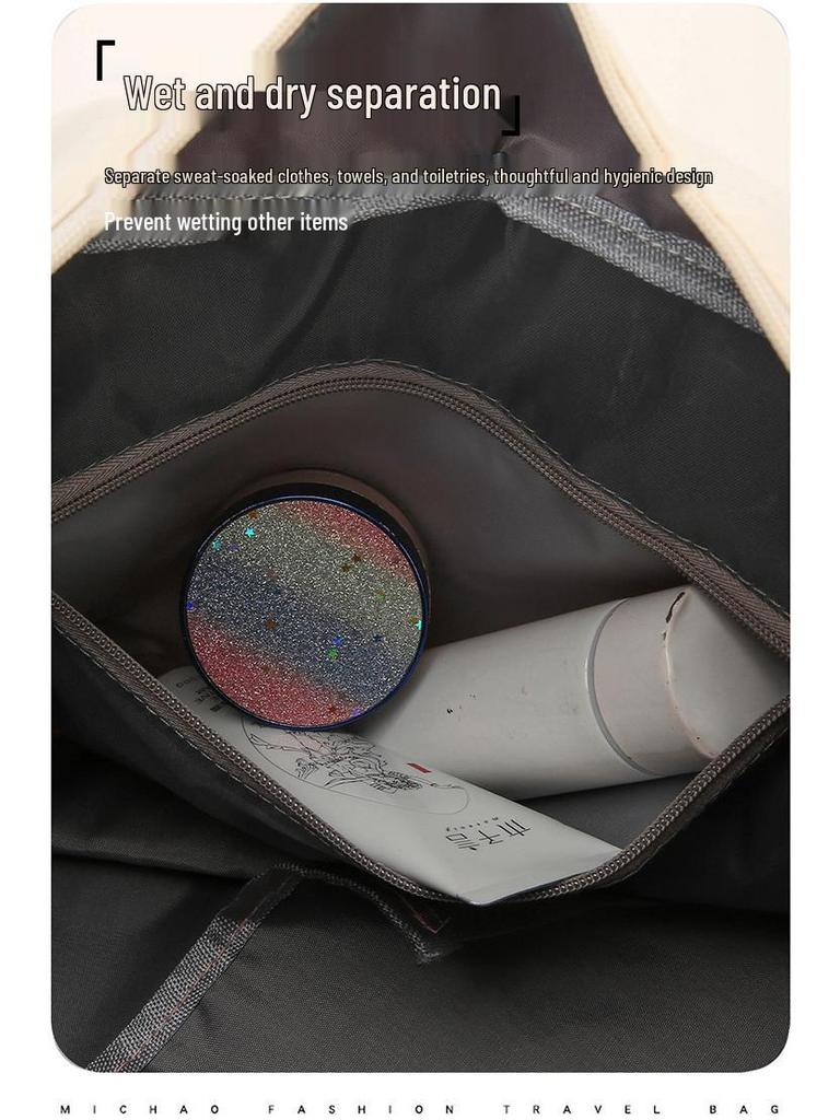 Versatile Large-Capacity Travel Bag: Ideal for Students, Business Trips, Sports, Fitness, or Maternity Needs