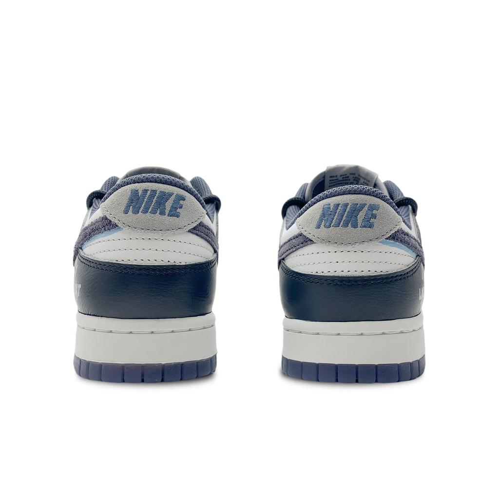 Nike Dunk Slip Resistant Abrasion Resistant Low Top Skateboard Shoes Men's Purple White Gray FJ4188-100(Team188-)