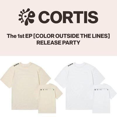 Cortis die 1. EP COLOR OUTSIDE THE LINES T-Shirt Kpop Mode T