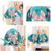 Fufu Hatsune Miku Plush Doll, Short Fur Cartoon Character Toy For Fans, 32cm 0.42kg, Perfect Gift For Youth