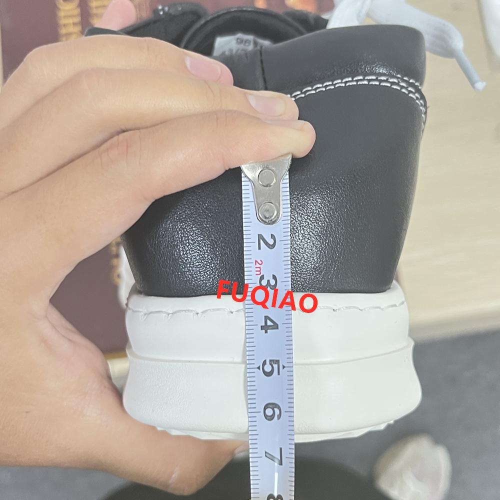 Fashion Men Elevator Casual Shoes Comfort Breathable Genuine Leather Height Increase Shoes Thick Sole Luxury Designer Flat Lift Sneakers