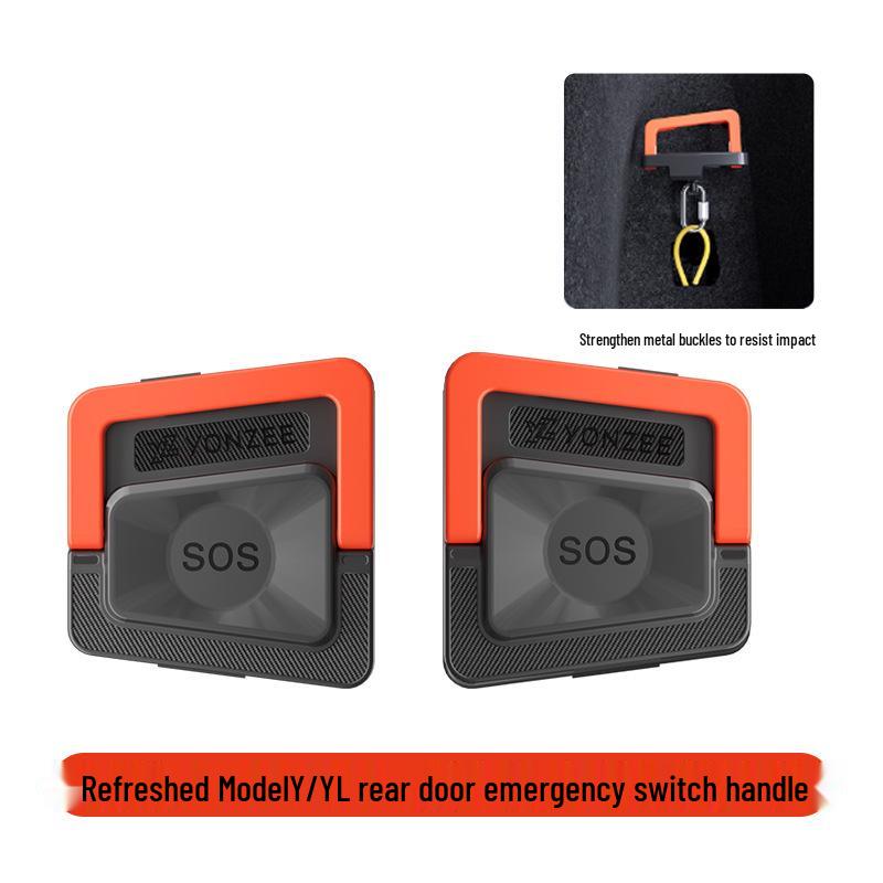 Notentriegelungsgriff für die hintere Tür des Tesla Model 3/Y