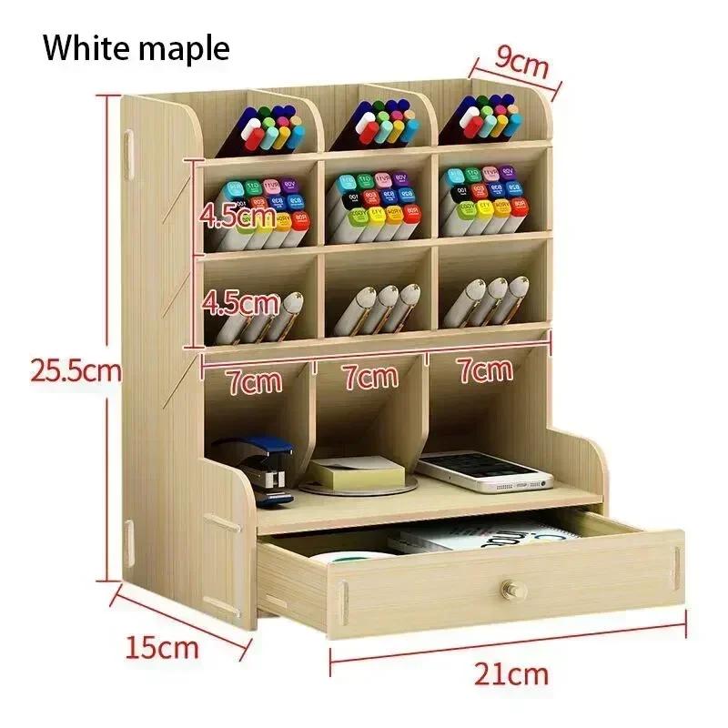 

Multi-Functional Pen Holder Small-scale Desktop Multi Grid Design Environmentally Multi Functional Creative Fashion Storage Box