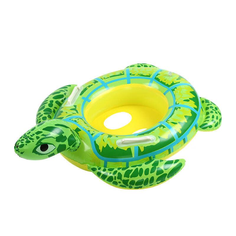 Kids  Inflatable Anti-Rollover Sea Turtle Swimming Ring