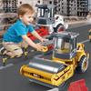 1:60 Scale Engineering Car Model Road Roller Excavator Bulldozer Toy  Collection Toys