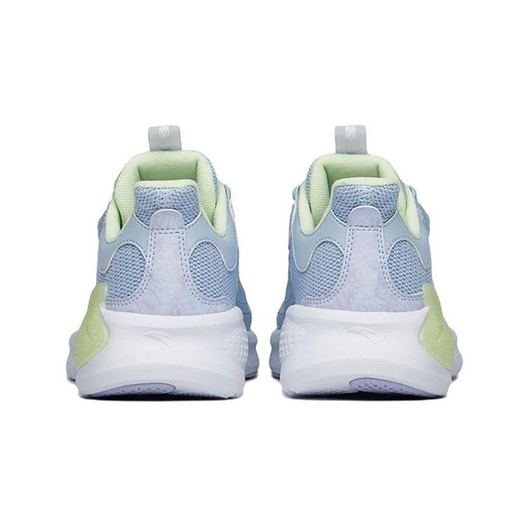 Anta Durable Breathable Running Shoes Kids Sneakers Blue Green 322225570-1