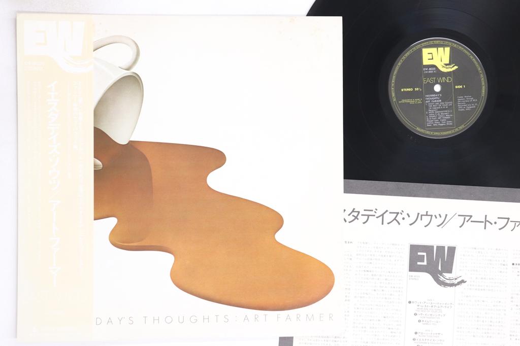 LP Record ART FARMER - Yesterday's Thought EW8025 EAST WIND 1976 Japan Obi Jazz Used