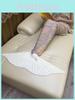 Mermaid Tail Blanket For Kids And Adults With Fleece Material Perfect For Spring And Autumn Cozy Comfort