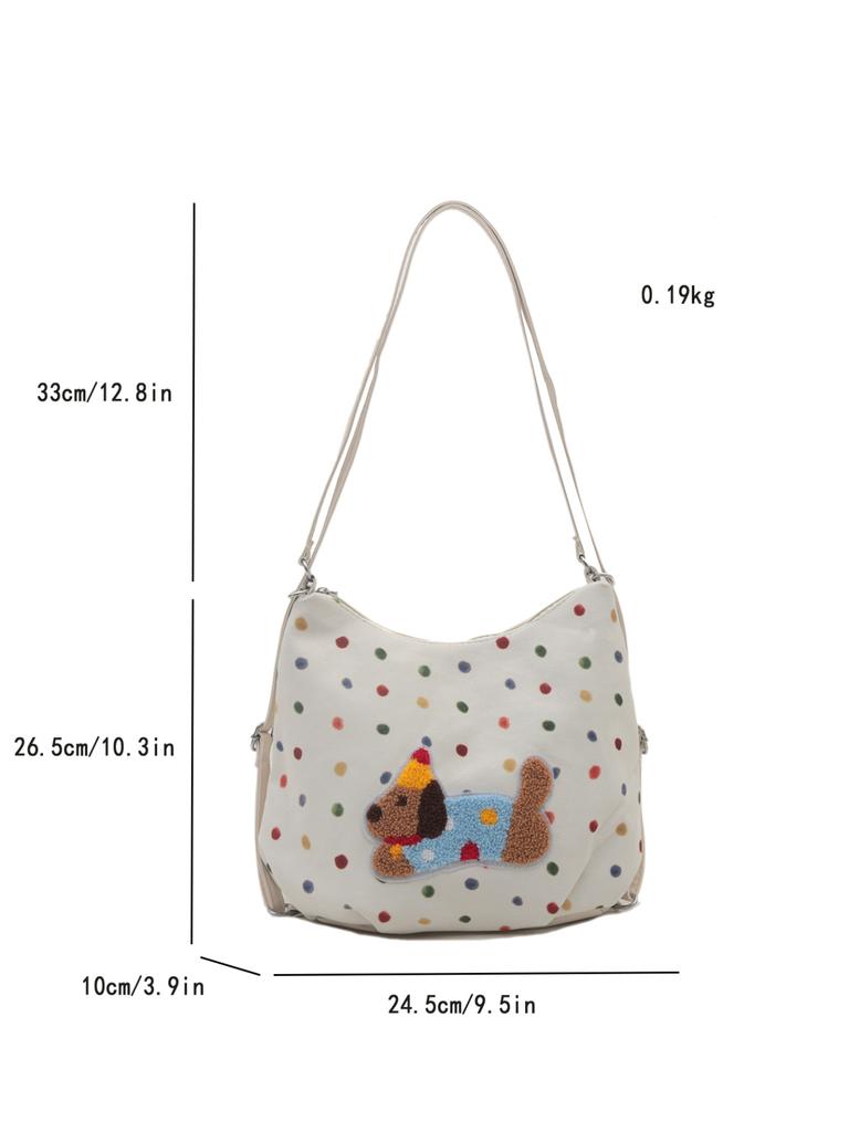 Schoolbag1011 new Korean version of casual and beautiful double shoulder armpit bag fashionable, simple and simple niche design tote bag