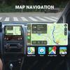 1Din 7'' MP5 Radio Player FM AM RDS Automatic Retractable Screen Wireless Carplay Android Auto Multimedia USB Type-C Car Stereo