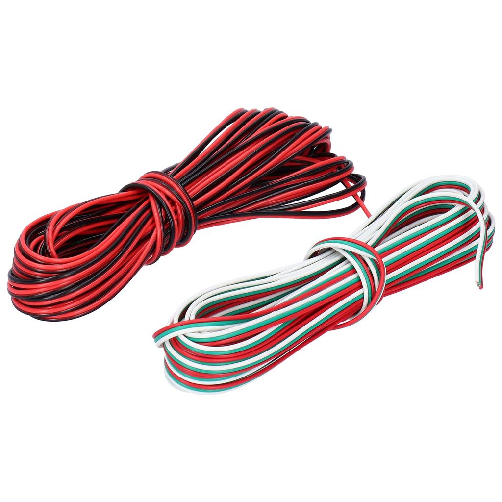 RGB Extension Connector Wire LED Strip Cable Connecting Cord 2Pin 3Pin Interface Lighting Parts