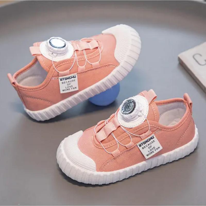 

Дитяче модне низьке дихаюче парусинове взуття для скейтбордингу Студентське дитяче спортивне взуття для бігу Хлопчики та дівчатка Зручні кросівки 37 рожевий