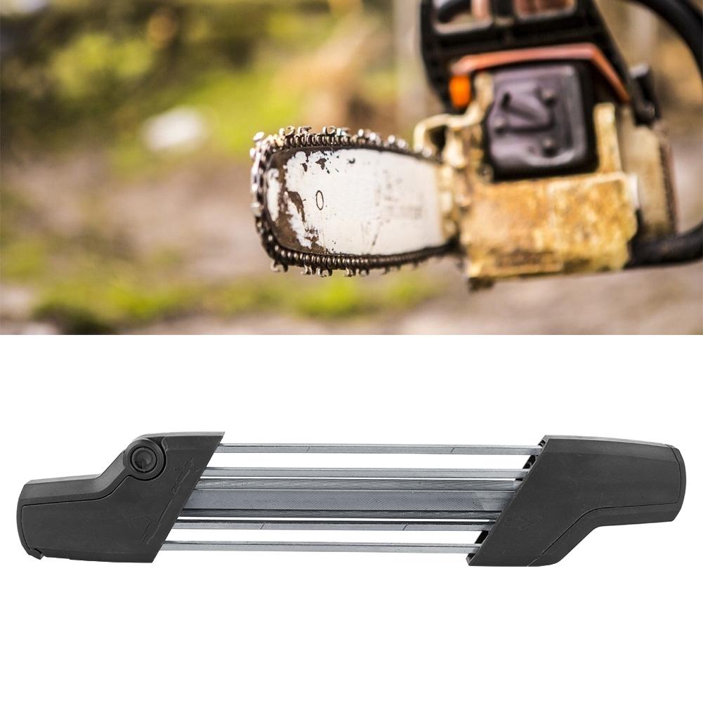 4.0mm Handheld 2 in 1 Chainsaw Sharpener File Tool Fit for STIHL 5605 750 4303 Chain 3 8in P