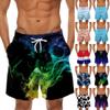 Módní pánské kalhoty Hawaiian Beach Fit sportovní ležérní kalhoty s popruhy