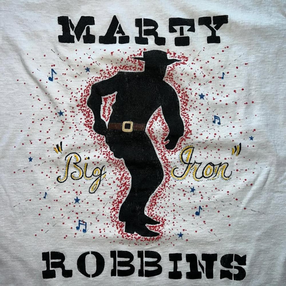 

MARTY ROBBINS Singer Big Iron Unisex Cotton TShirt BL2.722 Unisex T-Shirt L