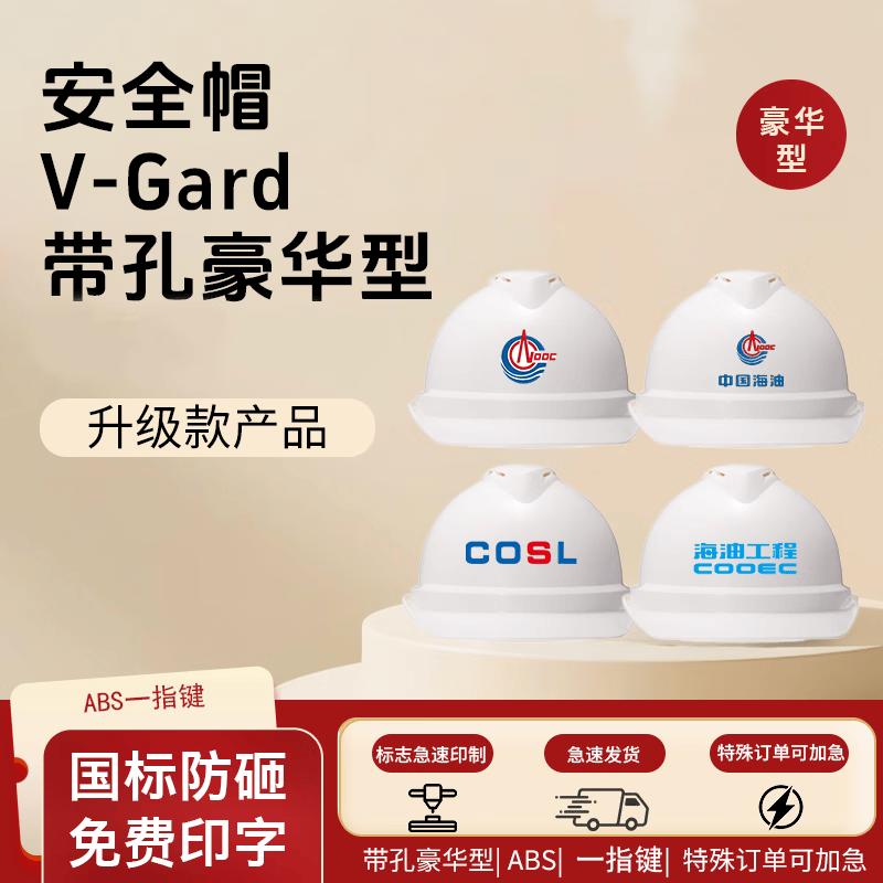 MSA V-Gard Vented Deluxe ABS Safety Helmet