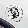Diesel Only Lebka pro Dekoraci Samolepky na Auto Víčko Nádrže Kulatost Venkovní Samolepka Vnější Doplňky Voděodolná Vinylová Samolepka