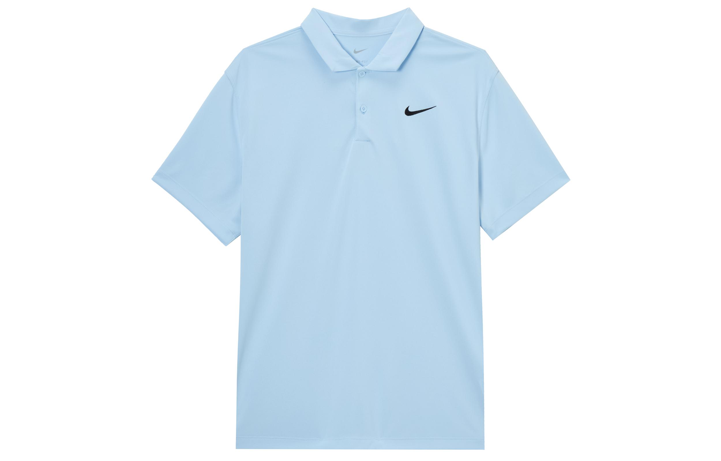 Nike Polo Shirts Men s Blue Polo Collar Moderate DH0858-441 XL