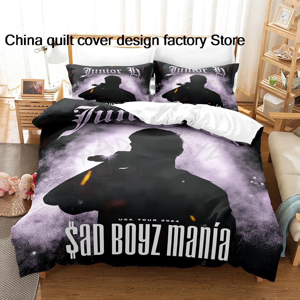 

Горячий Подростковый H Sad Boyz Комплект Постельного Белья Односпальный Двуспальный Ful Quen King-Size Размеры Размеры Комплект Постельного Белья Взрослые Дети Спальня Комплекты Пододеяльников parure 135*200cm Eu-Single