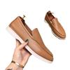 New men's British single shoes comfortable flat couple shoes
