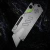 Microtechnology TC4 Titanium Alloy Utility Knife Outdoor Camping Paper Cutter Express Box Cutter Bottle Opener EDC Tool