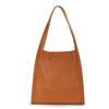 Aidrani Fashion Genuine Leather Women's Bag Large Capacity Solid Color Cowhide Vertical Handbag Single Shoulder Underarm Bag