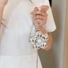 Acrylic Banquet Chain Bag Flower Shaped Mini Lipstick Bag Temperament Luxury Evening Bags  Ladies