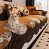 Light Luxury High-end Chenille Sofa Cushion Four-season Universal Fixed Non-slip Sofa Cover Cover Cover Seat Cushion Cover Towel