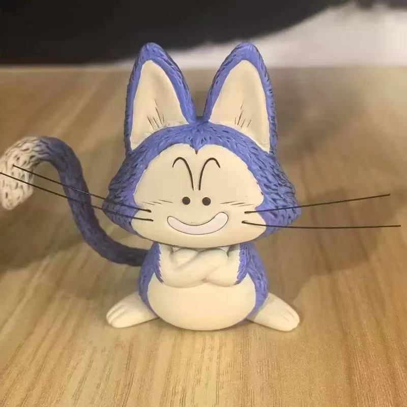 

8cm Dragon Sphere Figure Puar Yamcha Figurine Action Figures Polyvinyl Chloride Statue Tabletop Decoration Piece Collector-Worthy Miniature Playthings