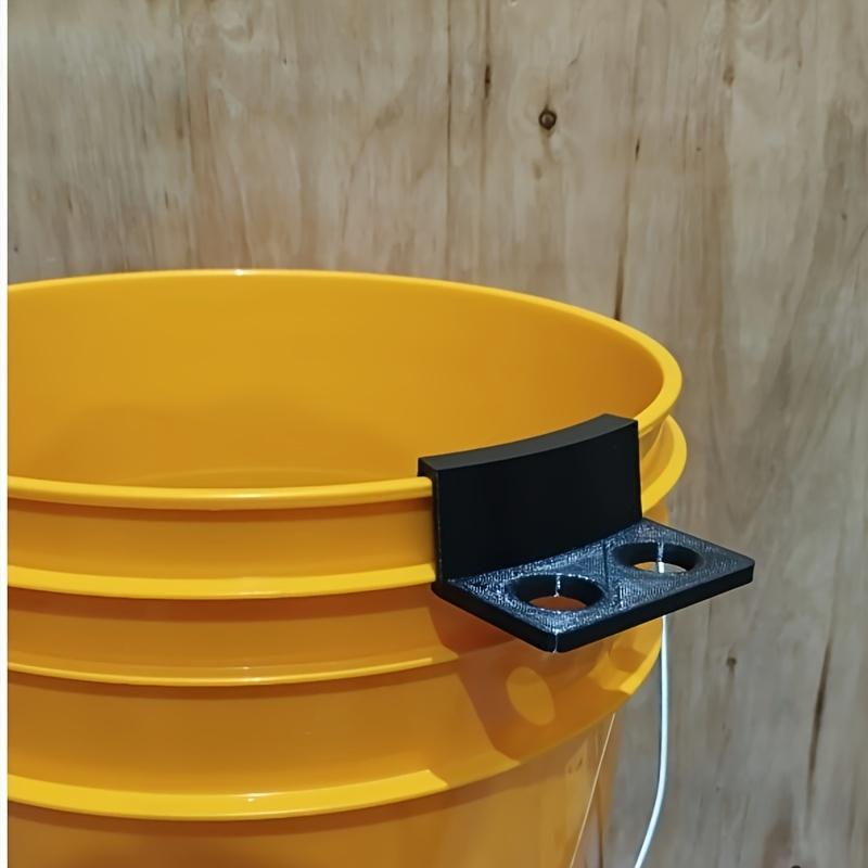 

1 Brush Holder for Wash Bucket - Compatible with Most Standard Car Wash Buckets, Easily Attaches to the Bucket, More Convenient