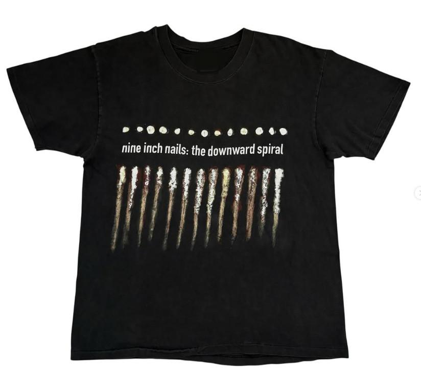 NIN Nine Inch Nails The Downward Spira Унисекс Футболка Все Размеры SB603 Унисекс Футболка S