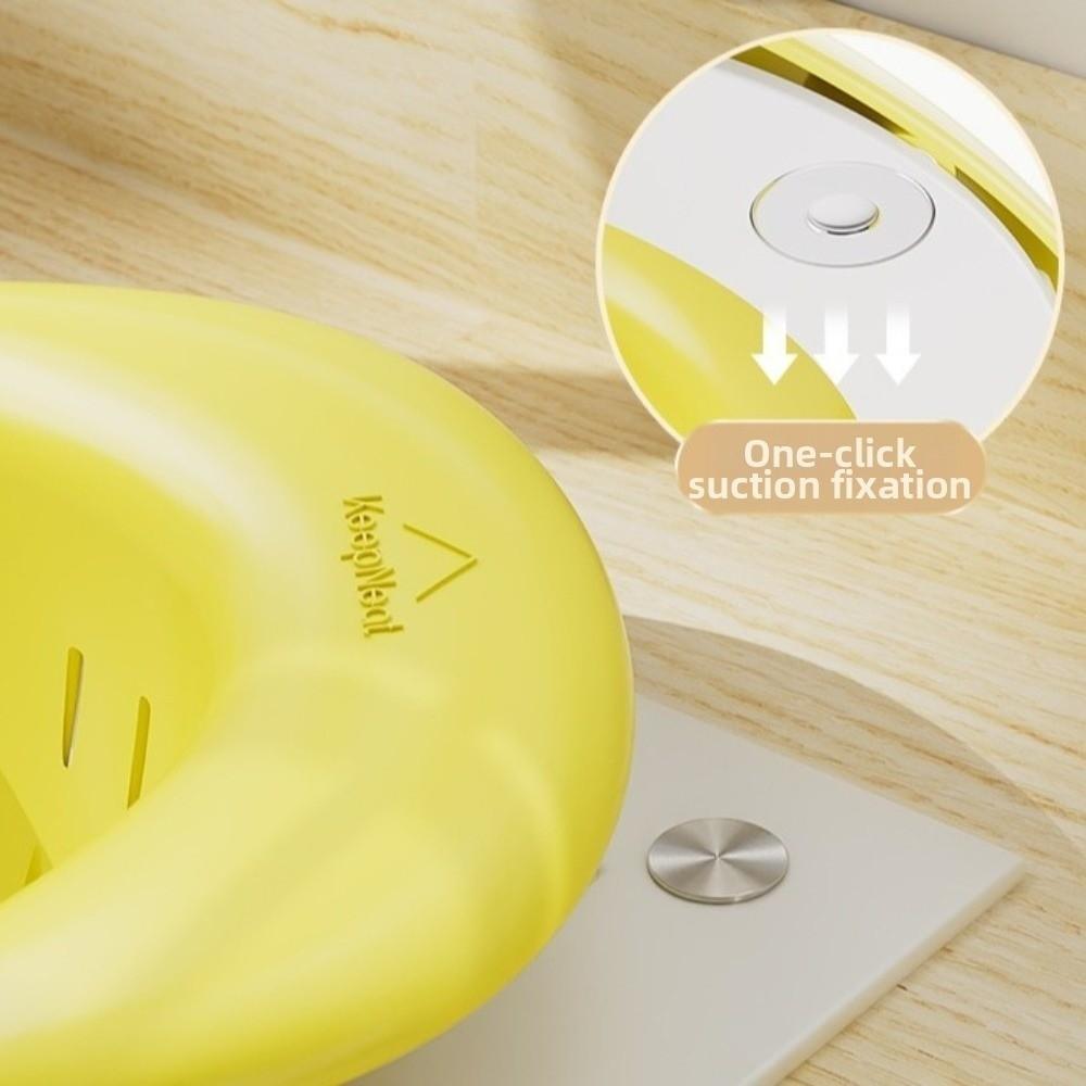 Quick Draining Magnetic Sink Colander Food Waste Disposal Strainer Food Waste Collection