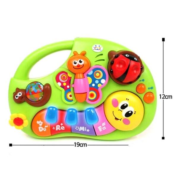 OzToy Melody Insect Piano, Mixed Colors, Korean Toy Supplies