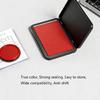 Fingerprint Inks Pad Office Business Stamp Inkpad Quick Drying For Office Financial Document Check Contract Verification