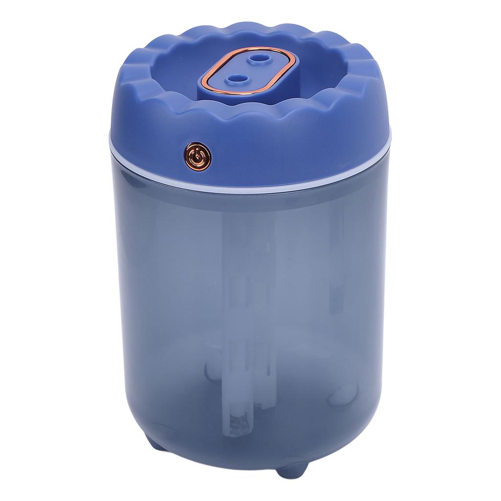 USB-betriebener Luftbefeuchter 1,8 l Großes Fassungsvermögen 7-farbiges Nachtlicht 10 Stunden Automatische Abschaltung Doppelspray