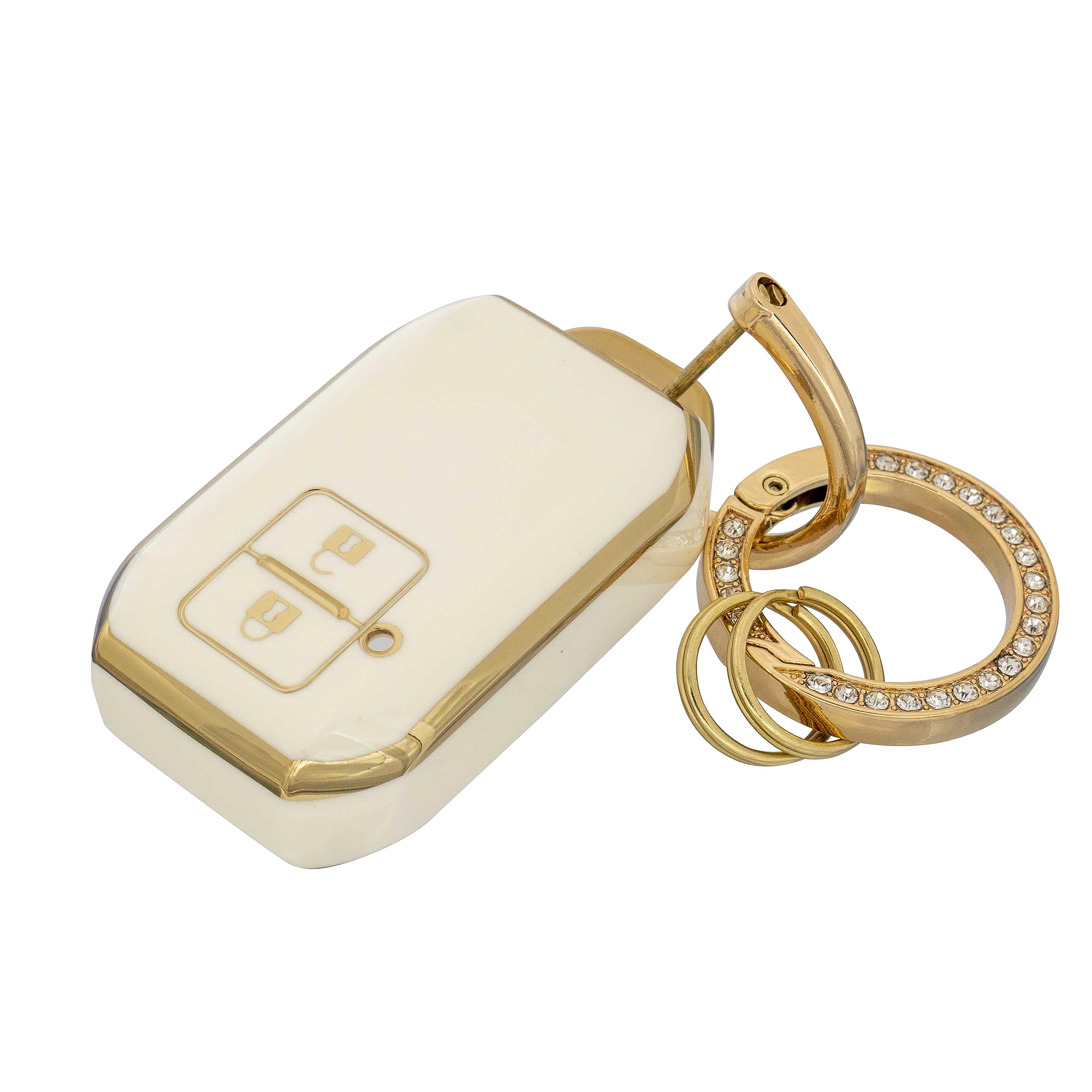 [SKYBELL] Чехол для ключей Suzuki Чехол для ключей Jimny Sierra Wagon R белый