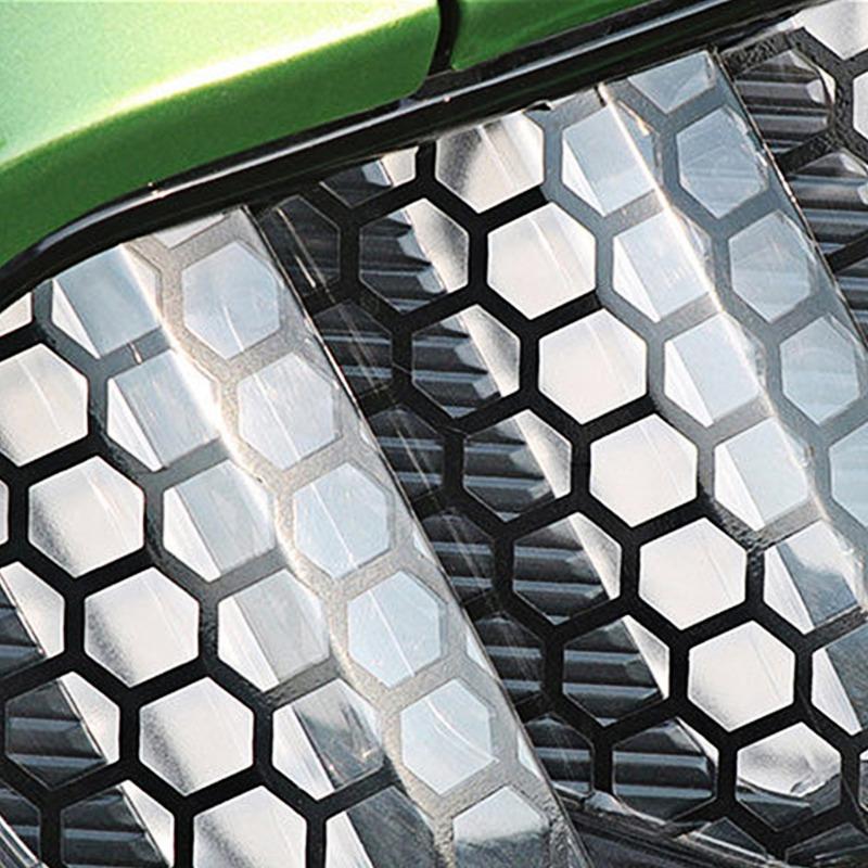 48*30cm Car Honeycomb Stickers Cuttable Cellular Car Rear Tail Light Stickers Auto Taillight Styling Modification Accessories
