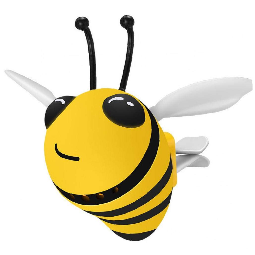 Автомобильный зажим-пчелка на вентиляционное отверстие, автомобильное украшение, желтый One size