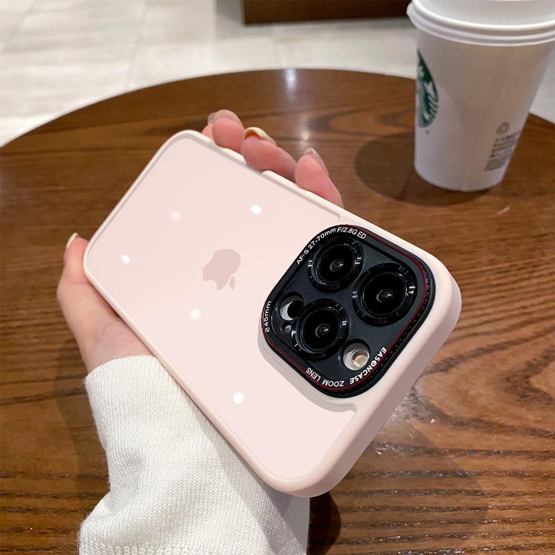 

Матовый чехол для ретро-камеры, Подходит для чехла для телефона Apple 14promax, Противоударный защитный чехол для iPhone 13/12PM iPhone 12 6.1 inch