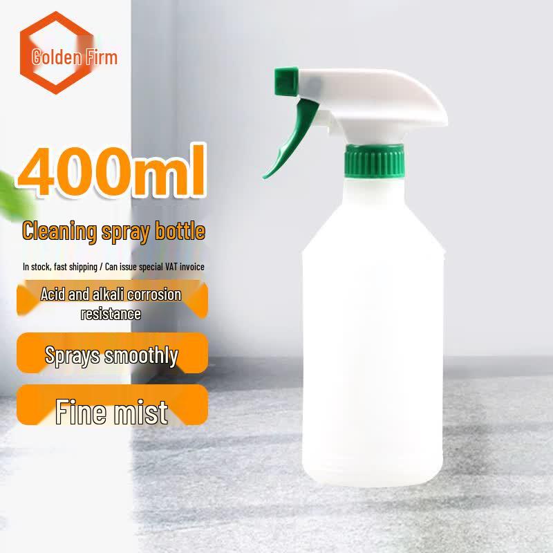 JINGULAO Acid-Alkali Resistant Cleaning Spray Bottle 400ml