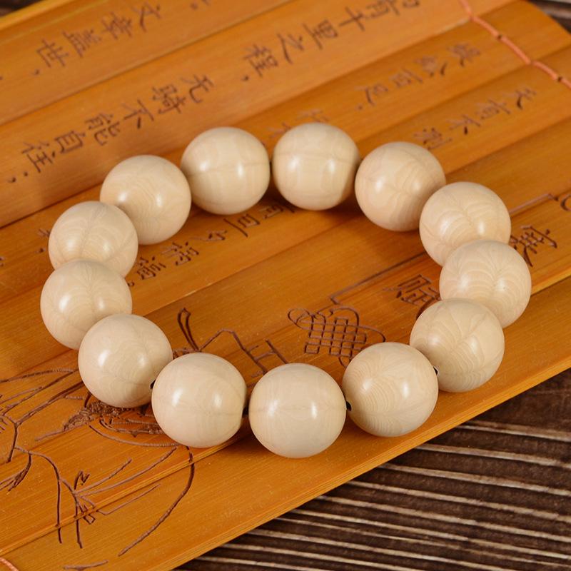 Boutique Six-way Wood Old Material Bracelet, Dragon-lowering Wood, Nine-way Wood Wenwan Wooden Buddha Beads, Rosary Beads