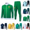 Set Giacca da Allenamento Calcio 2026-2027 Uomo Manica Lunga Tuta Sportiva Fan Giocatori
