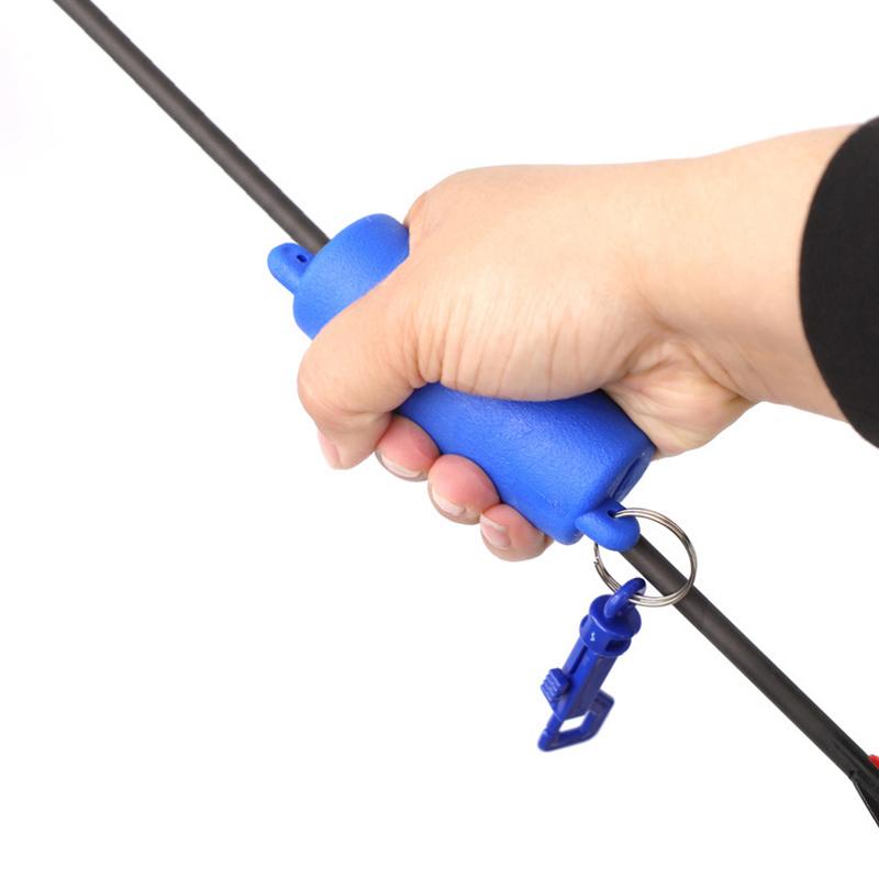 1Pc Silica Gel Remover Outdoor Arrow Puller Remover Solid Color With Keychain Shooting Target Accessory Shooting Accessories