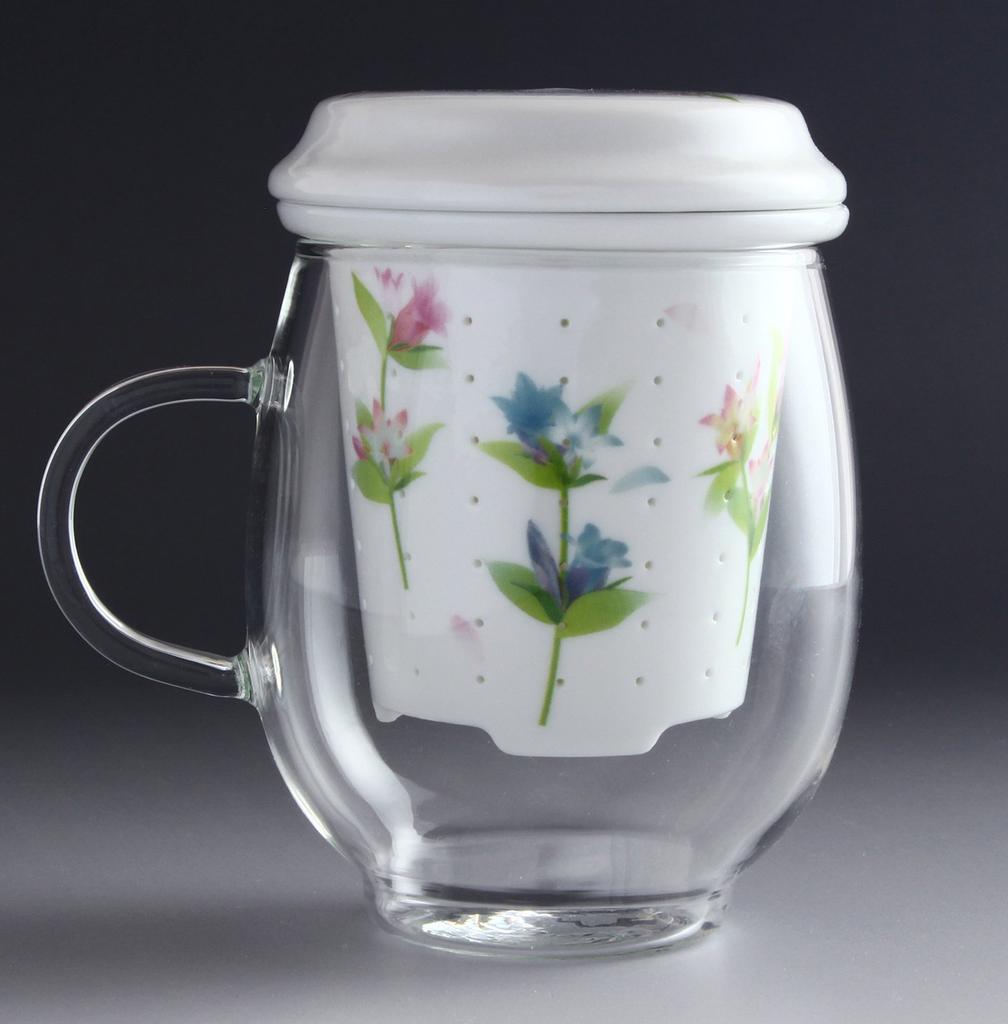 Toyo Ceramics Stylish Mug, September, Gentian